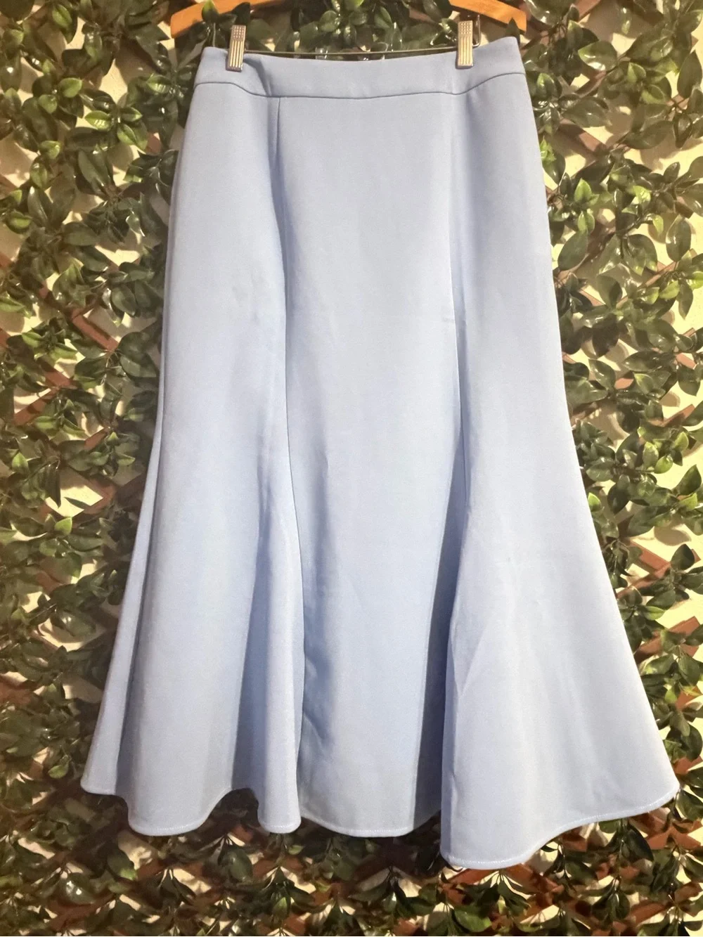 Tuckernuck Cornflower Blue Gracie Wrap Blazer & Matching Midi Skirt Set